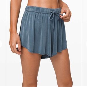 Lululemon Flow in Elegance Shorts (4) Code Blue